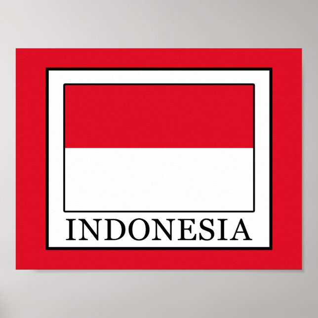 Póster Indonesia (Frente)