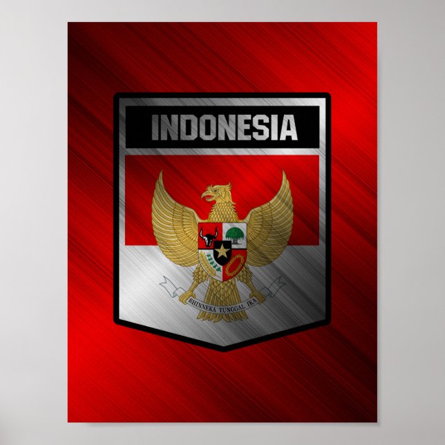 Póster Indonesia (Frente)