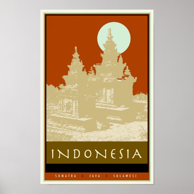Póster Indonesia (Frente)