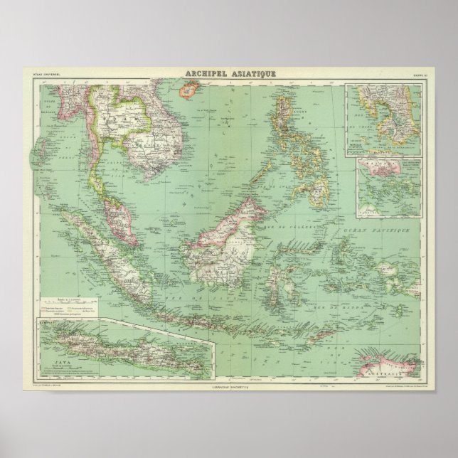 Póster Indonesia, Malasia (Frente)