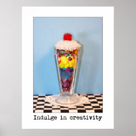Póster Indulto En El Poster De La Fotografía Creativa