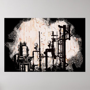 Póster Industria