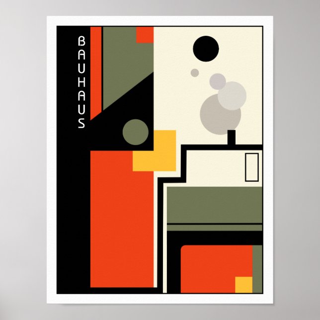 Póster Industria de Bauhaus (Frente)