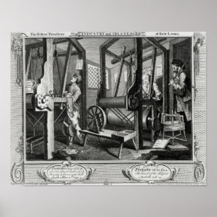 Póster Industria e indolencia