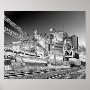 Póster industrial tracks