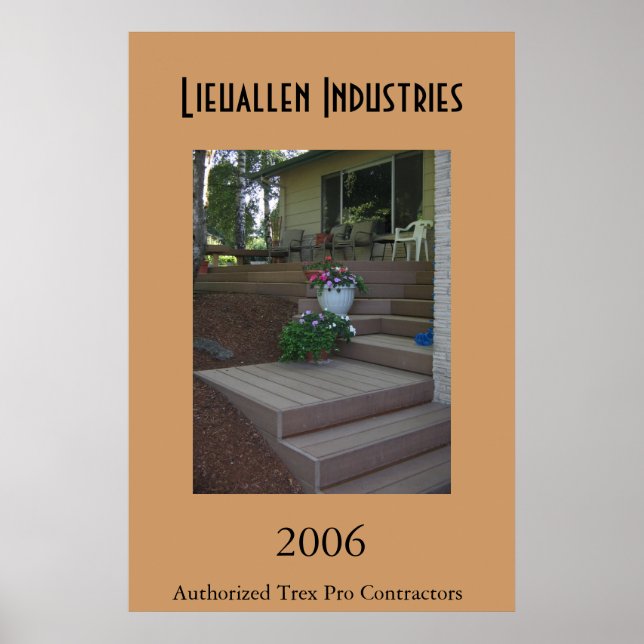 Póster Industrias de Lieuallen (Frente)