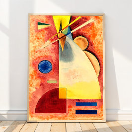 Póster Ineinander Intermingling, Kandinsky 1928