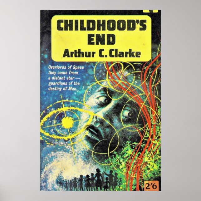 Póster Infancias Fin Arthur C Clarke (Frente)
