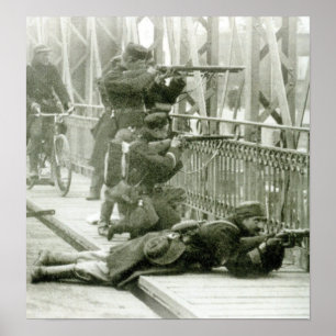 Póster Infantería de Bélgica