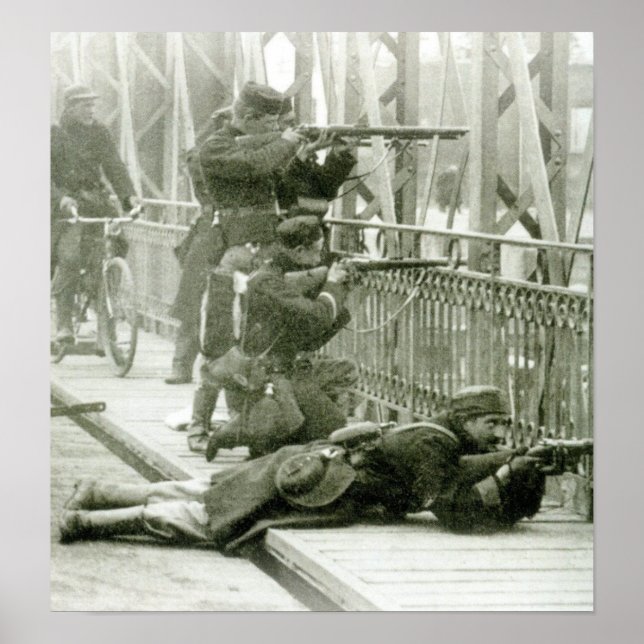 Póster Infantería de Bélgica (Frente)