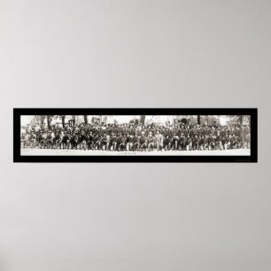 Póster Infantería rifa la foto de la Primera Guerra Mundi