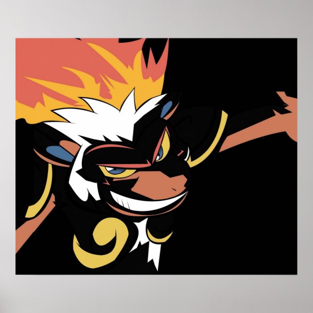 Póster Infernape in Darkness (Frente)