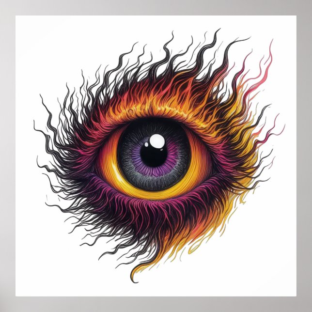 Póster Inferno Gaze (Frente)