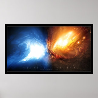 Póster Inferno glacial