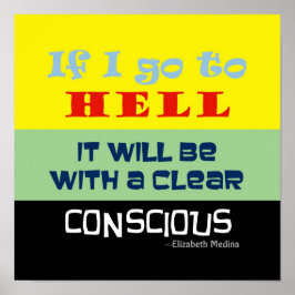 Póster Infierno Consciente ~ 12X12 Poster