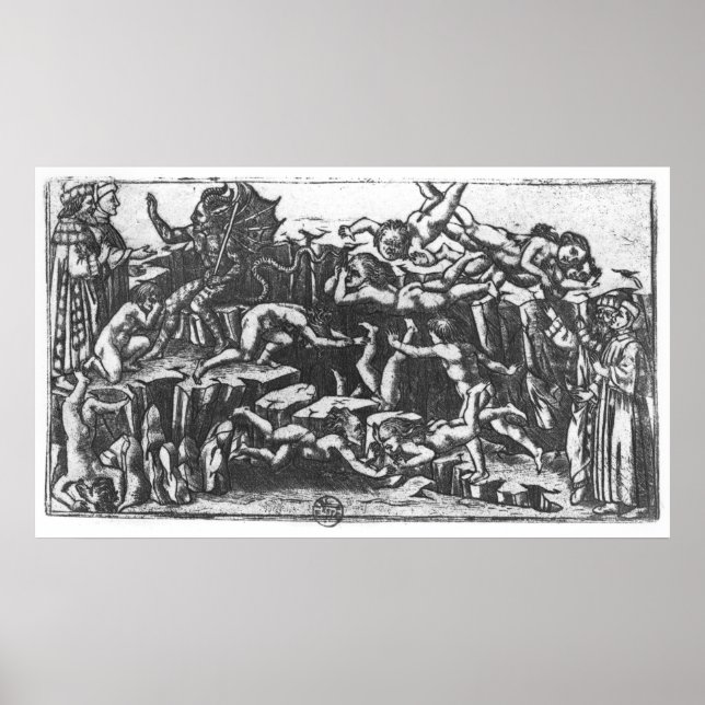 Póster Infierno, de 'La Divina Comedia' (Frente)