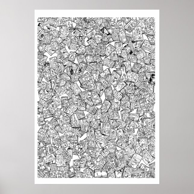 PÓSTER INFINIDAD DE COMICS (Frente)