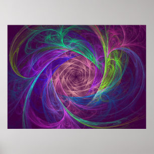 Póster Infinito Colorido