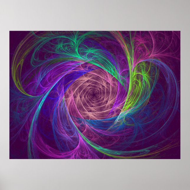Póster Infinito Colorido (Frente)