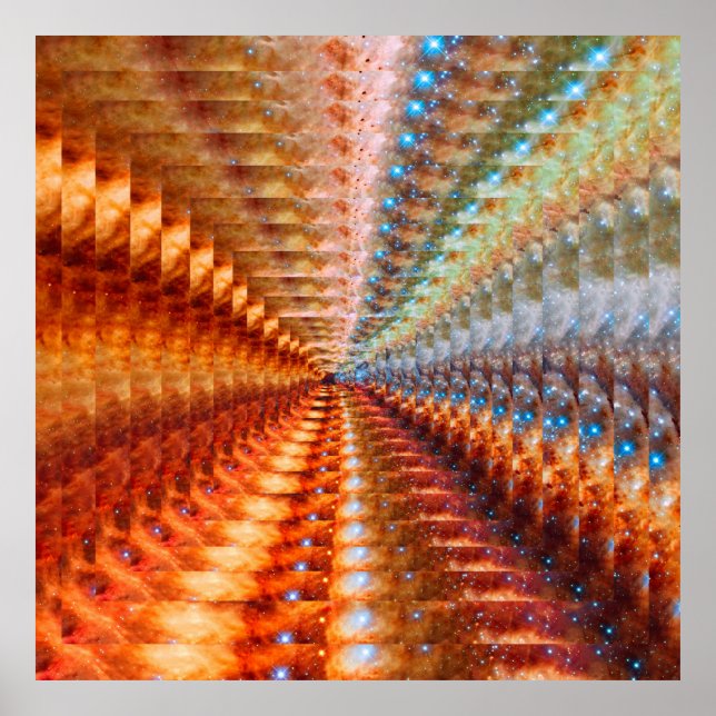 Póster Infinito de estrellas (Frente)