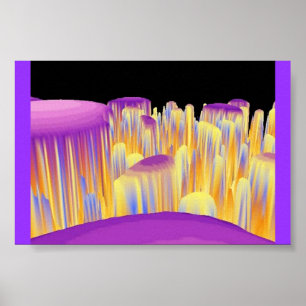 Póster Infinito del barranco del caramelo
