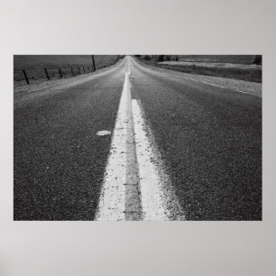 Poster infinito del camino, impresión