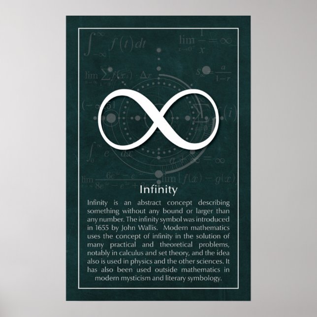 Póster Infinity (Frente)