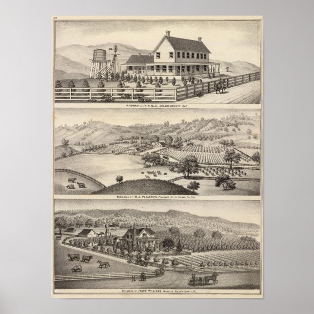 Póster Infirmary, residencias (Frente)