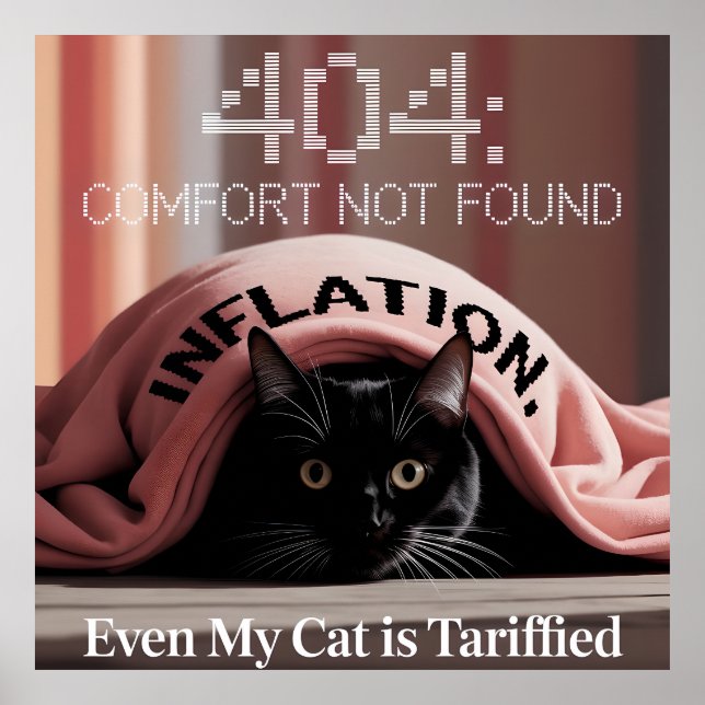 Póster Inflation Got You Down? This Cat Feels You (Frente)