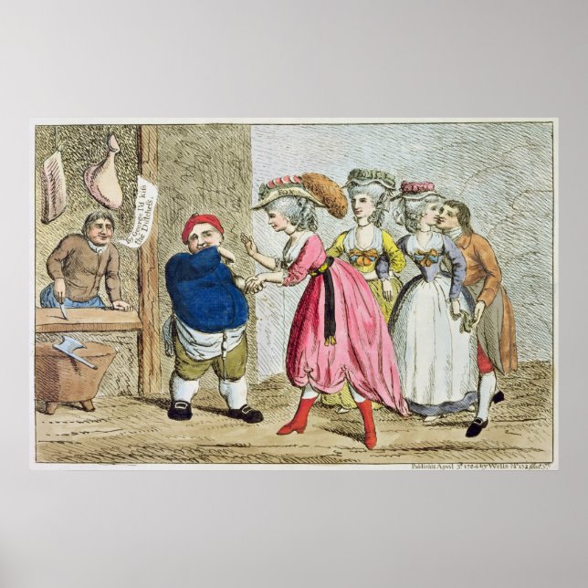 Póster Influencia femenina, o canvas de Devonshire (Frente)