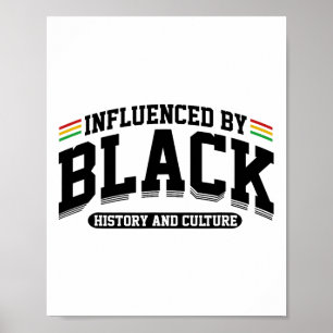 Póster Influenciado Por La Historia Y La Cultura Negra De