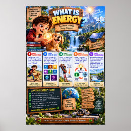 Póster Infografía ¿Qué es la Energía?