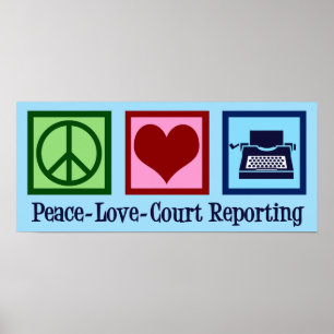 Póster Informe del Tribunal de Amor por la Paz