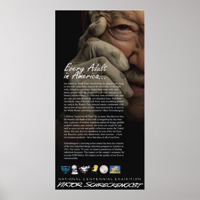 Póster Infraestructura general de Viktor Schreckengost (Frente)