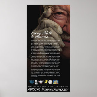 Póster Infraestructura general de Viktor Schreckengost