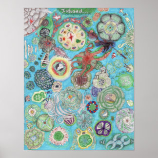 Póster Infused Contemplation