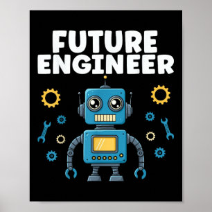 Póster Ingeniería mecánica eléctrica Ingeniero futuro