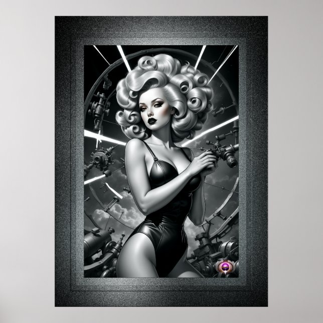 Póster Ingeniería Mecánica por Xzendor7 (Frente)