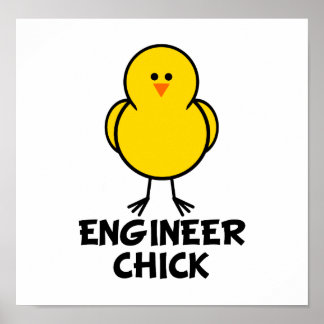 Póster Ingeniero Chick