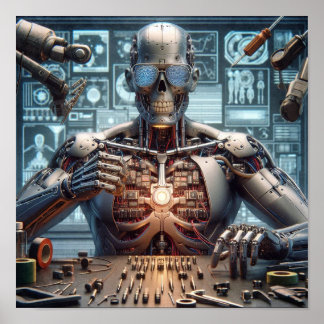 Póster Ingeniero de robots