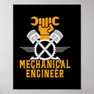 Póster Ingeniero Mecánico