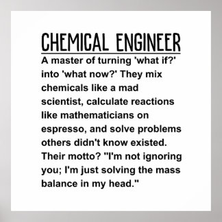 Póster Ingeniero químico