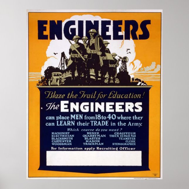 Póster Ingenieros (Frente)