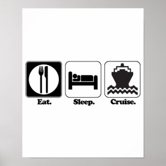Póster ingiere el crucero de sueño