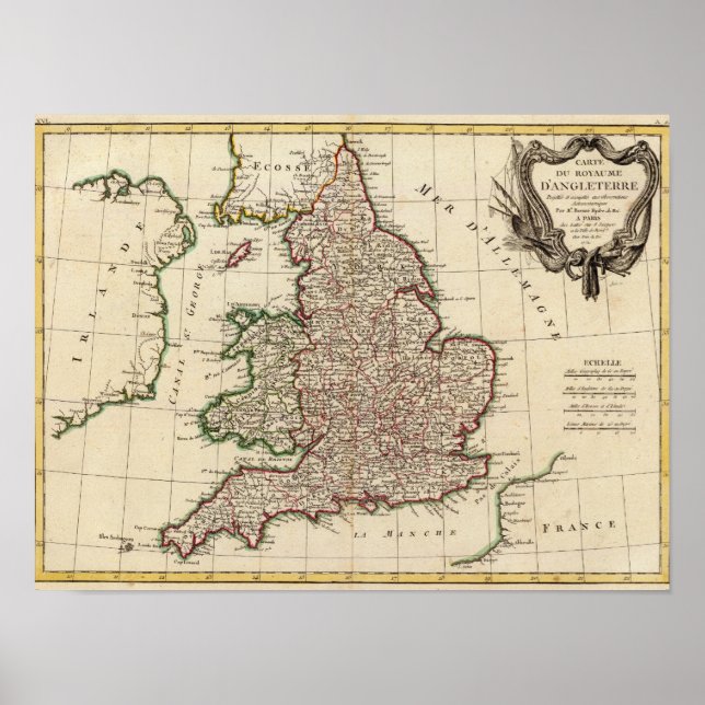 Póster Inglaterra 2 (Frente)