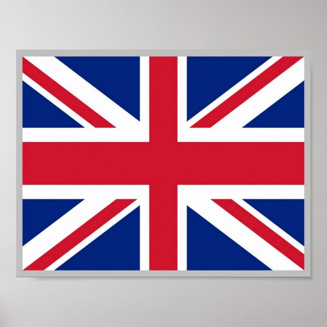 Póster Inglaterra - Bandera - (Frente)