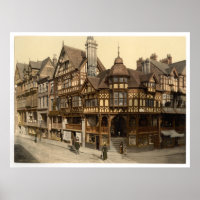 Inglaterra de la Vintage, Chester, Cheshire del si