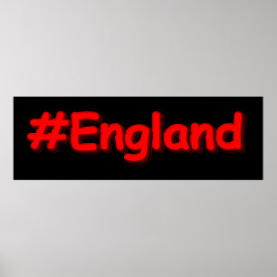 Póster "Inglaterra", diseño elegante. ¡Hazte con una en Z