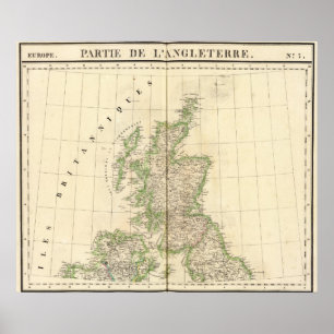 Póster Inglaterra, Europa 7