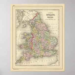 Póster Inglaterra, Gales 3